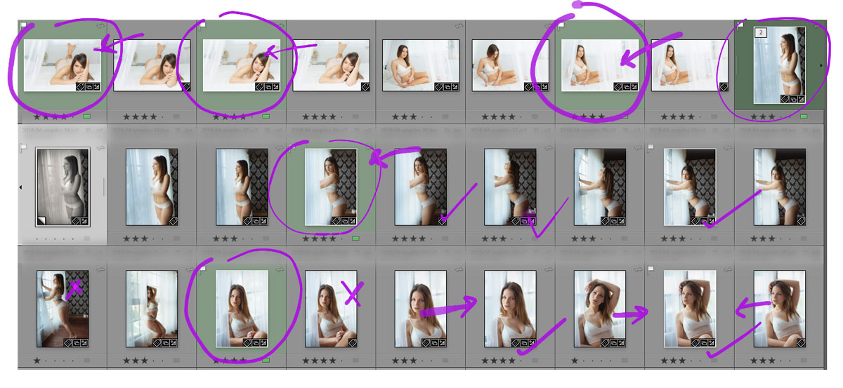 ¿Porque no se entregan más fotos con las mini-sesiones boudoir?