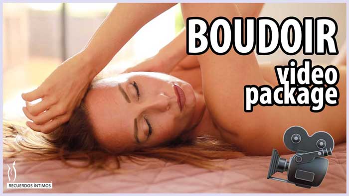 ¿Se puede incluir video con el reportaje boudoir?