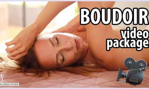 ¿Se puede incluir video con el reportaje boudoir?