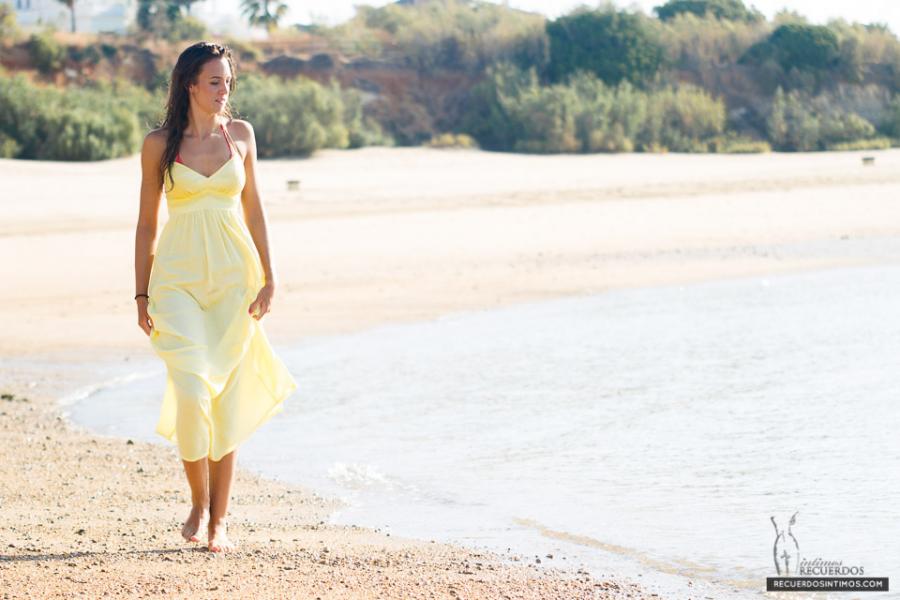 Reportaje de fotos en la playa de Cádiz